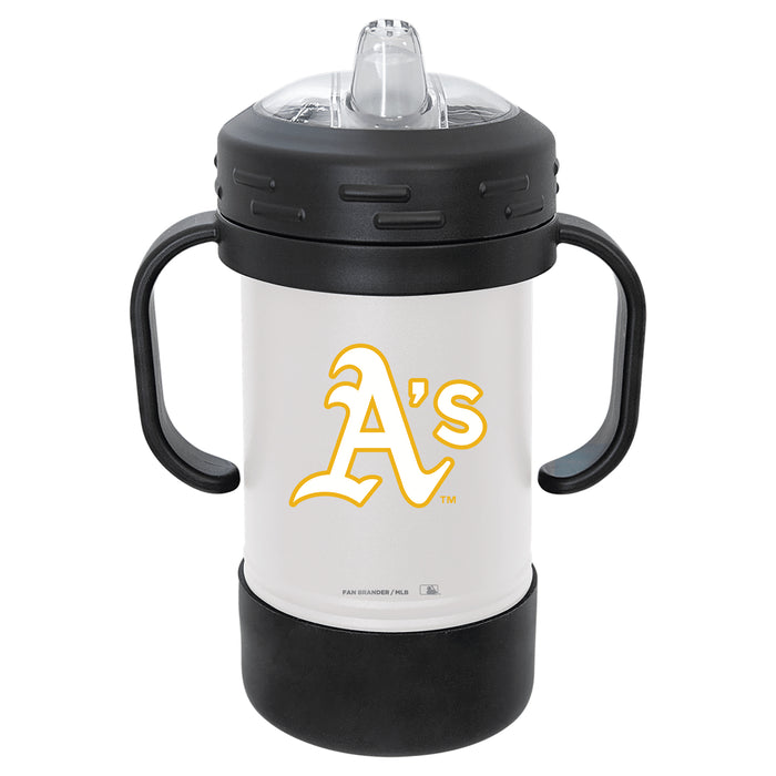 Fan Brander Sippy Cup Tumbler with Oakland Athletics Logos