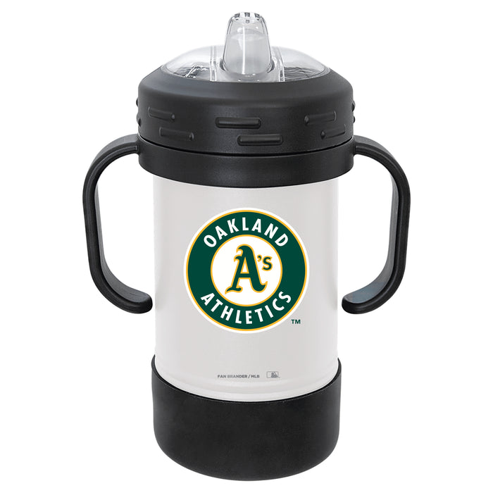 Fan Brander Sippy Cup Tumbler with Oakland Athletics Logos