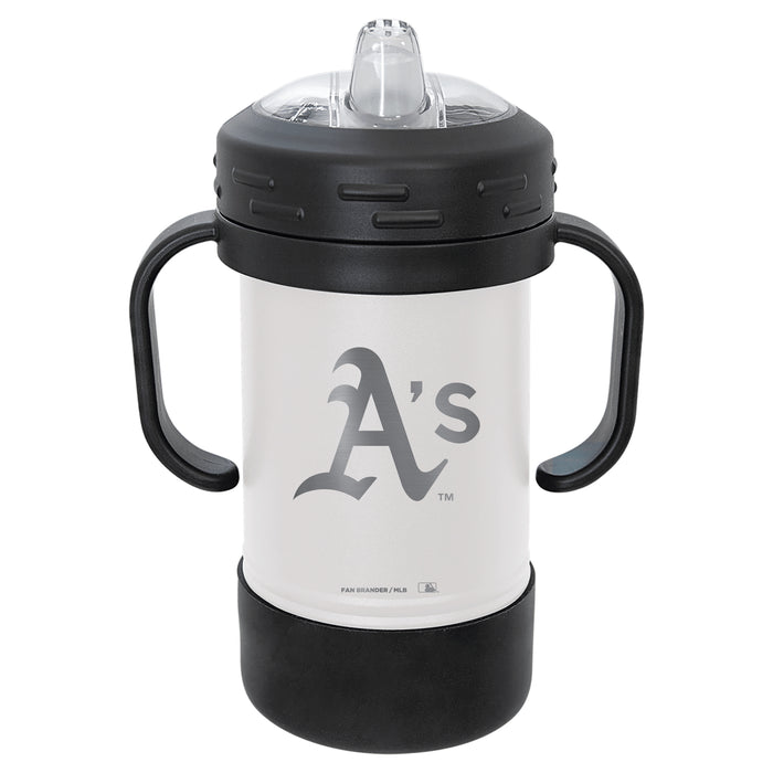 Fan Brander Sippy Cup Tumbler with Oakland Athletics Logos