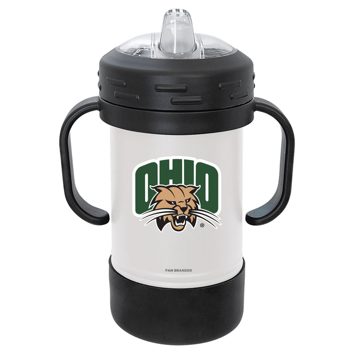 Fan Brander Sippy Cup Tumbler with Ohio University Bobcats Logos