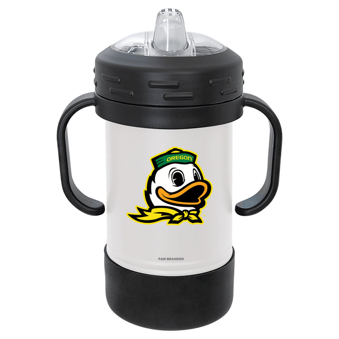 Fan Brander Sippy Cup Tumbler with Oregon Ducks Logos