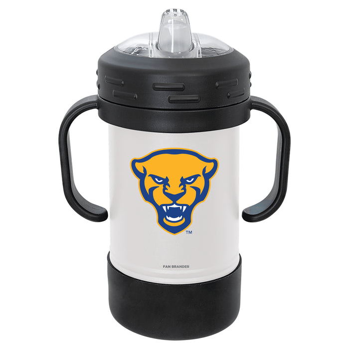 Fan Brander Sippy Cup Tumbler with Rhode Island Rams Logos