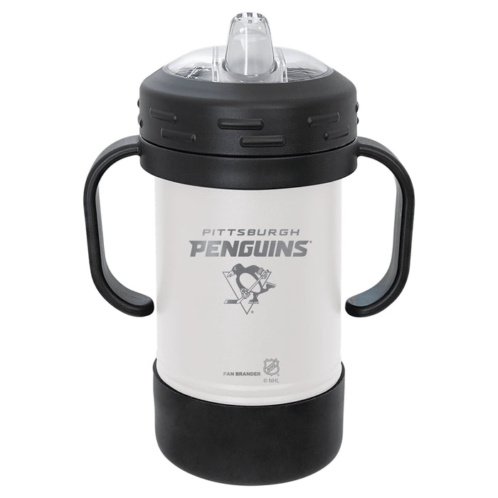 Fan Brander Sippy Cup Tumbler with Pittsburgh Penguins Logos