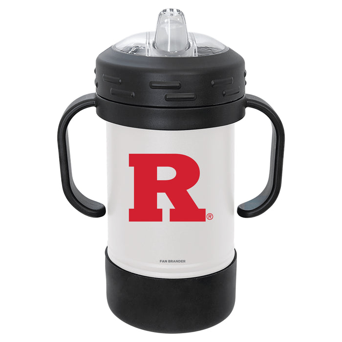 Fan Brander Sippy Cup Tumbler with Rutgers Scarlet Knights Logos