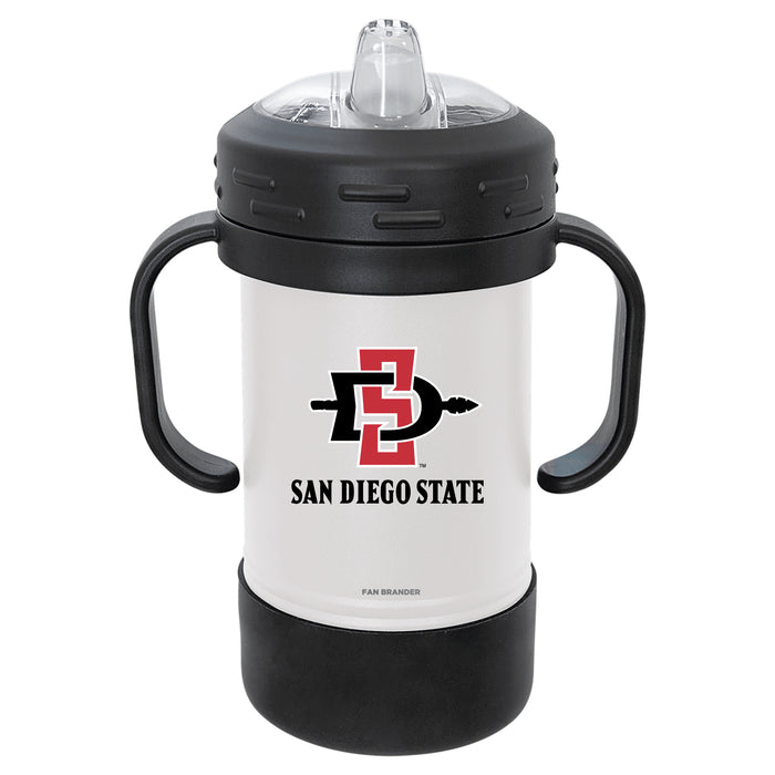 Fan Brander Sippy Cup Tumbler with San Diego State Aztecs Logos