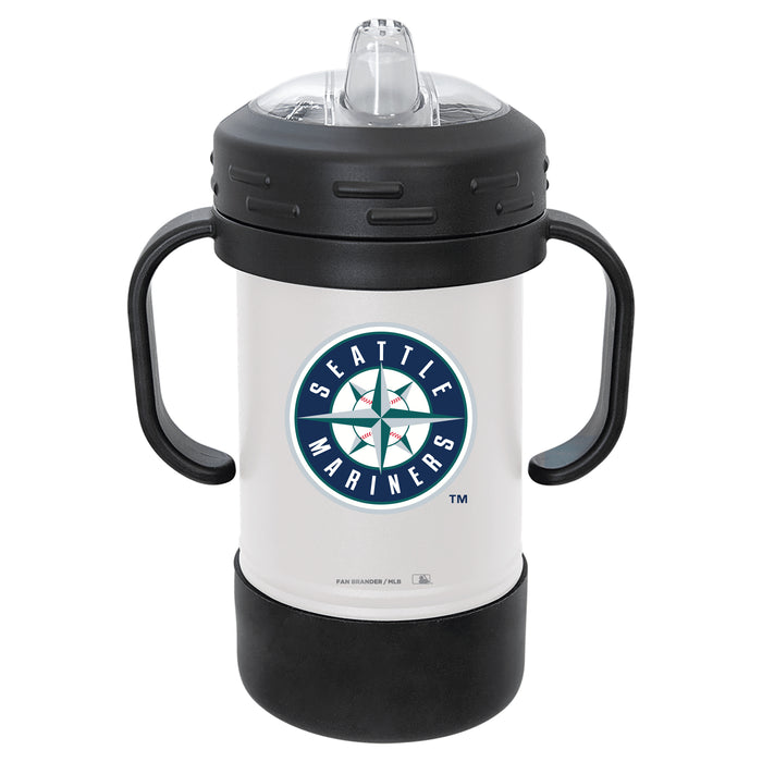 Fan Brander Sippy Cup Tumbler with Seattle Mariners Logos