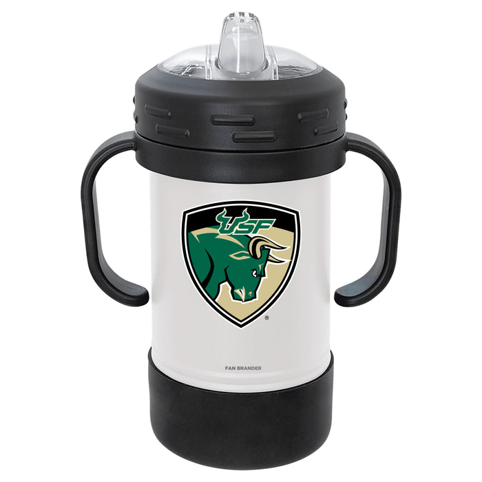 Fan Brander Sippy Cup Tumbler with South Florida Bulls Logos