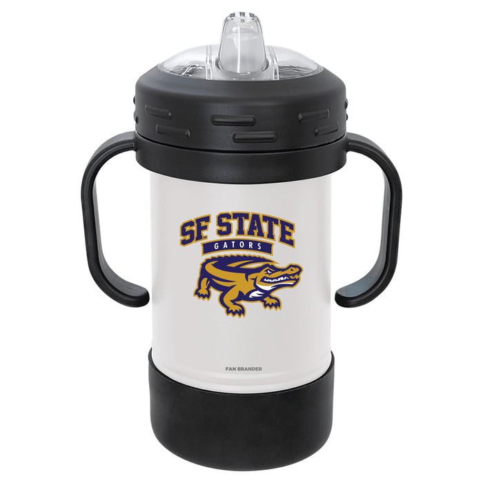 Fan Brander Sippy Cup Tumbler with San Francisco State U Gators Logos