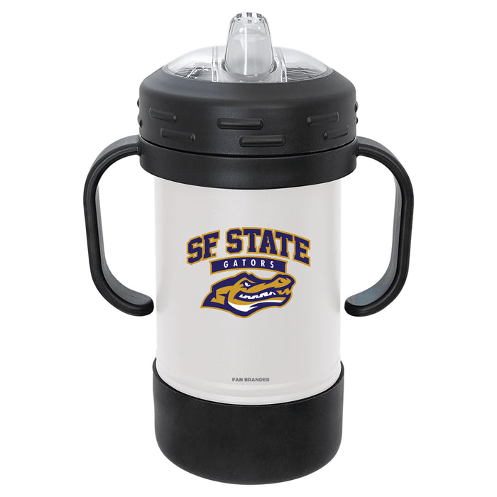 Fan Brander Sippy Cup Tumbler with San Francisco State U Gators Logos