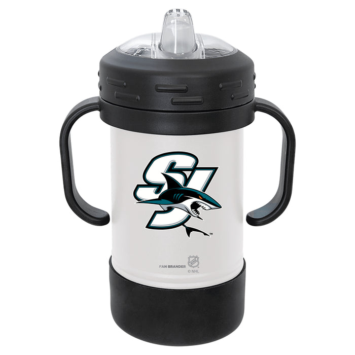 Fan Brander Sippy Cup Tumbler with Seattle Kraken Logos