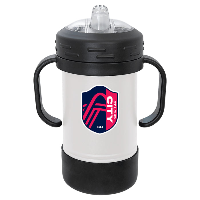 Fan Brander Sippy Cup Tumbler with St. Louis City SC Logos