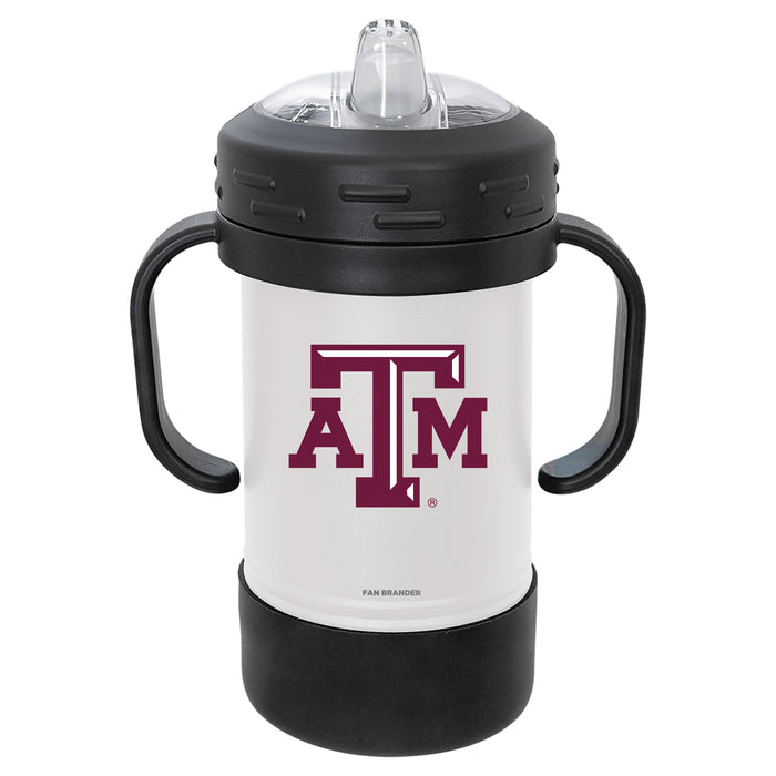 Fan Brander Sippy Cup Tumbler with Texas A&M Aggies Logos