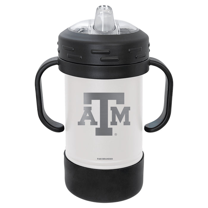 Fan Brander Sippy Cup Tumbler with Texas A&M Aggies Logos