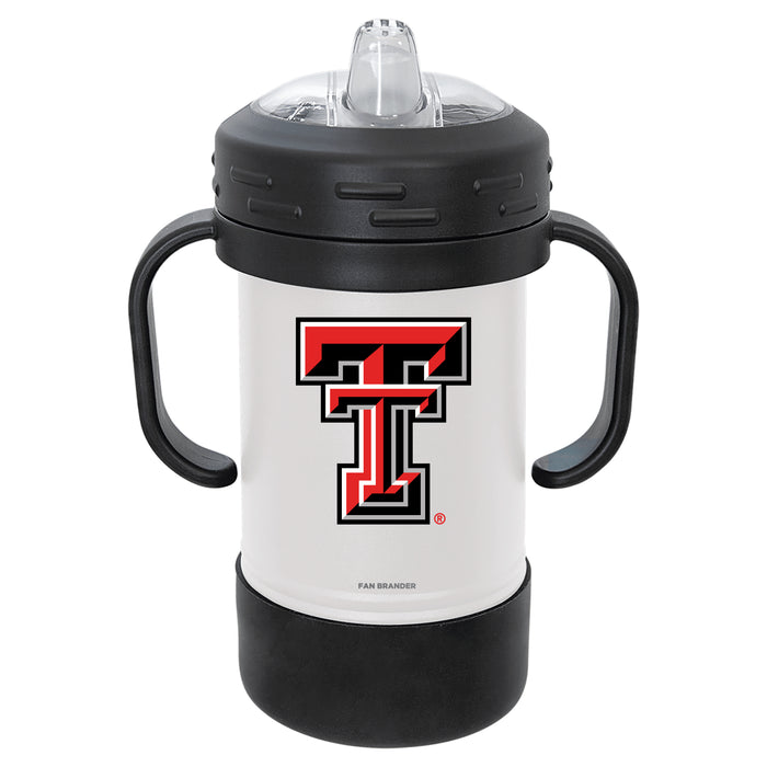 Fan Brander Sippy Cup Tumbler with Texas Tech Red Raiders Logos