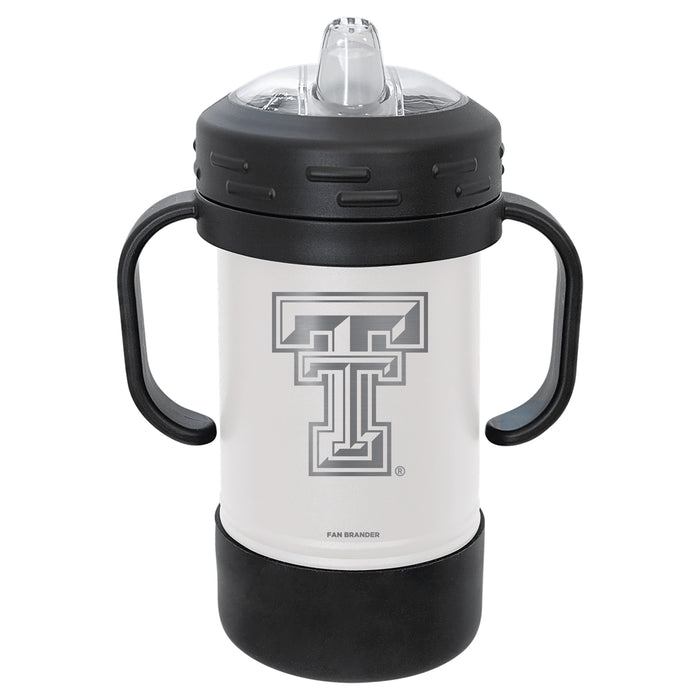 Fan Brander Sippy Cup Tumbler with Texas Tech Red Raiders Logos