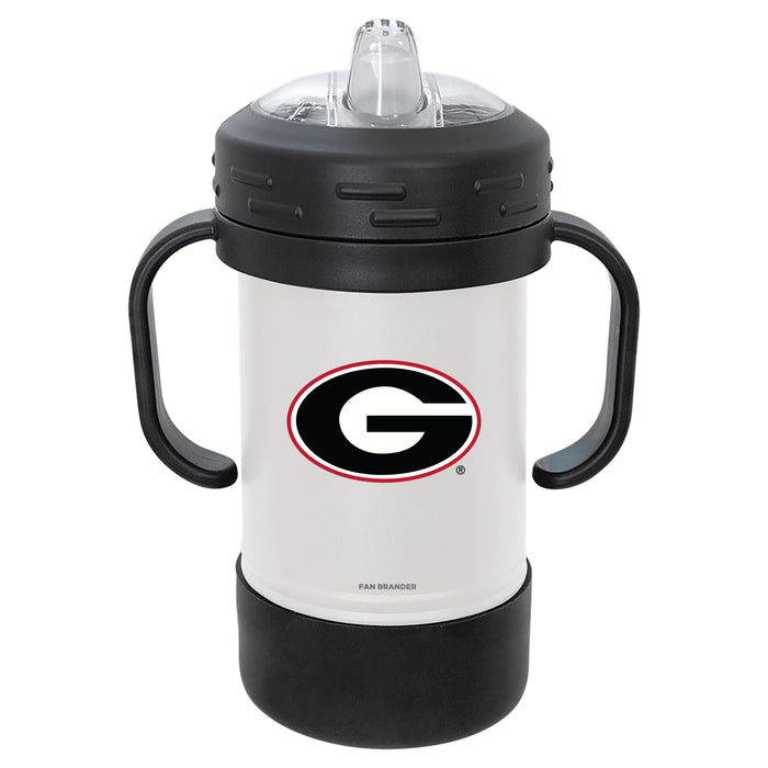 Fan Brander Sippy Cup Tumbler with Georgia Bulldogs Logos