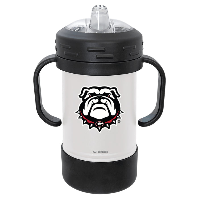 Fan Brander Sippy Cup Tumbler with Georgia Bulldogs Logos