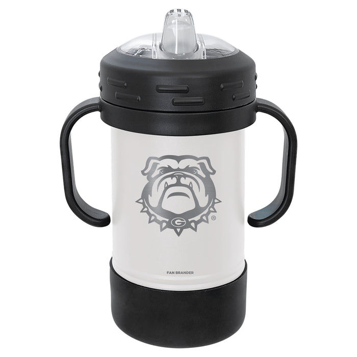 Fan Brander Sippy Cup Tumbler with Georgia Bulldogs Logos