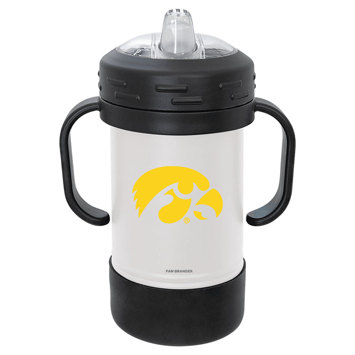 Fan Brander Sippy Cup Tumbler with Iowa Hawkeyes Logos