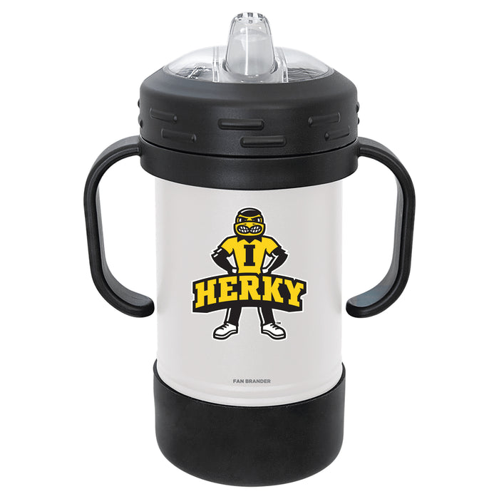 Fan Brander Sippy Cup Tumbler with Iowa Hawkeyes Logos