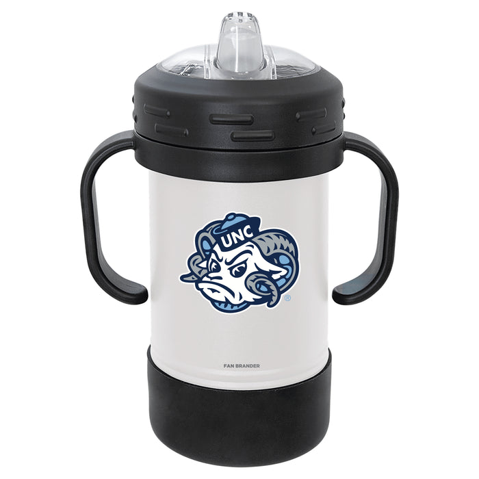 Fan Brander Sippy Cup Tumbler with UNC Tar Heels Logos