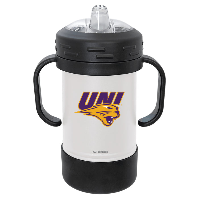 Fan Brander Sippy Cup Tumbler with Northern Iowa Panthers Logos