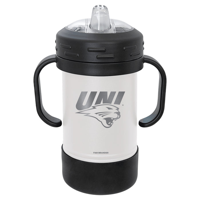 Fan Brander Sippy Cup Tumbler with Northern Iowa Panthers Logos