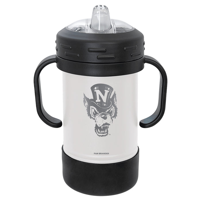 Fan Brander Sippy Cup Tumbler with Nevada Wolf Pack Logos