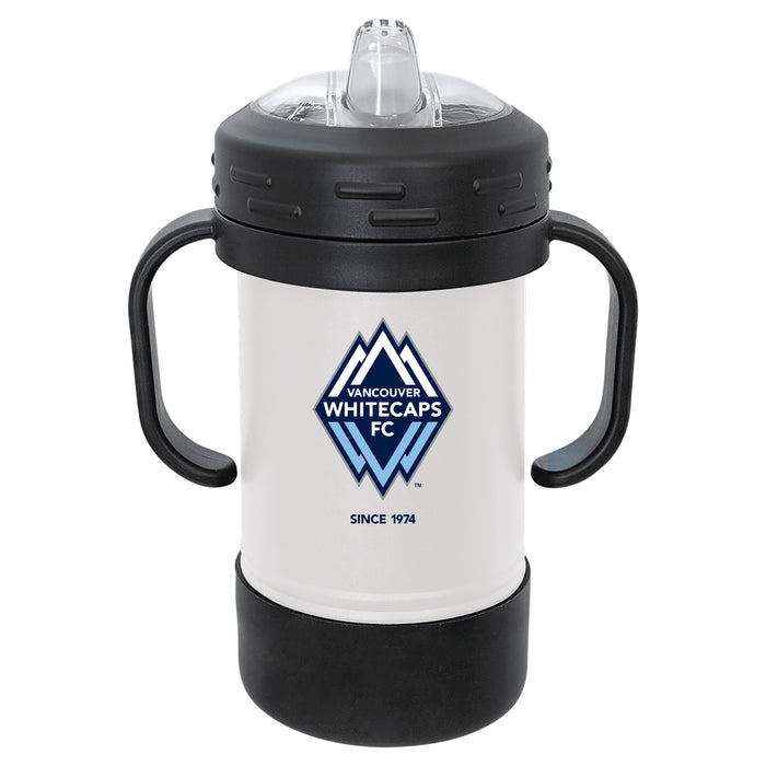 Fan Brander Sippy Cup Tumbler with Vancouver Whitecaps FC Logos