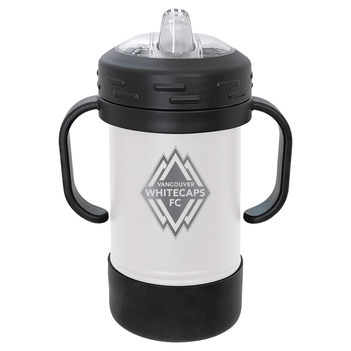 Fan Brander Sippy Cup Tumbler with Vancouver Whitecaps FC Logos