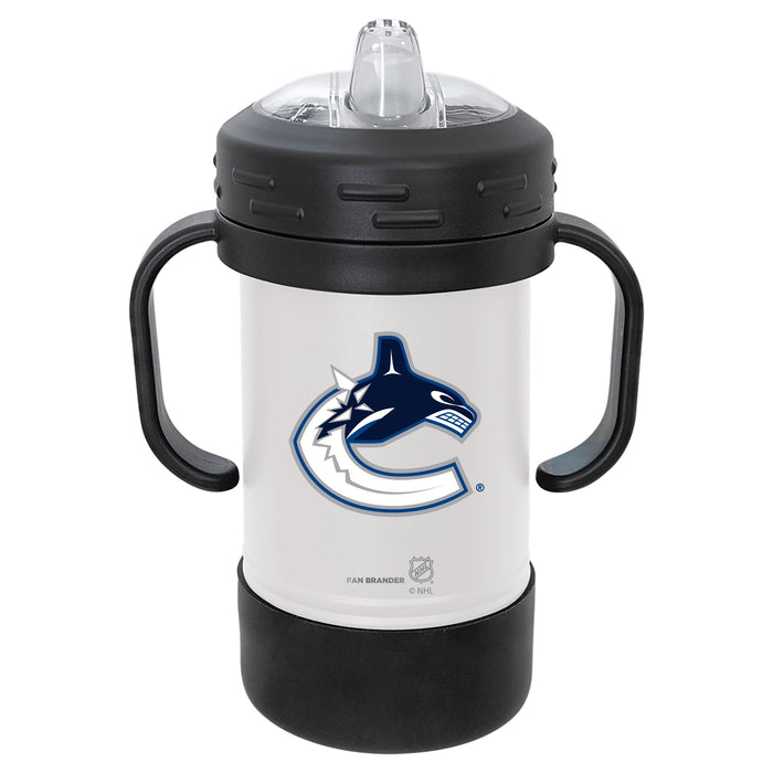 Fan Brander Sippy Cup Tumbler with Vancouver Canucks Logos