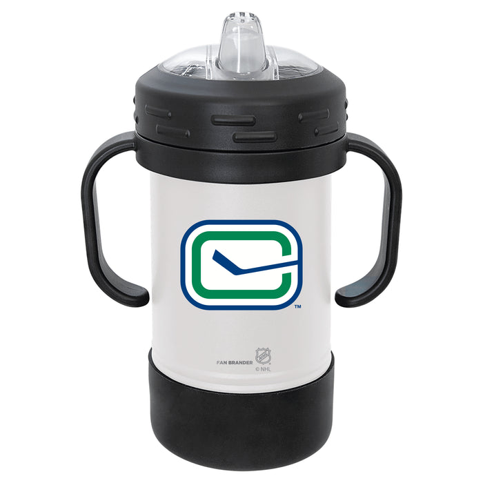 Fan Brander Sippy Cup Tumbler with Vancouver Canucks Logos