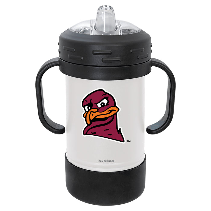 Fan Brander Sippy Cup Tumbler with Virginia Tech Hokies Logos