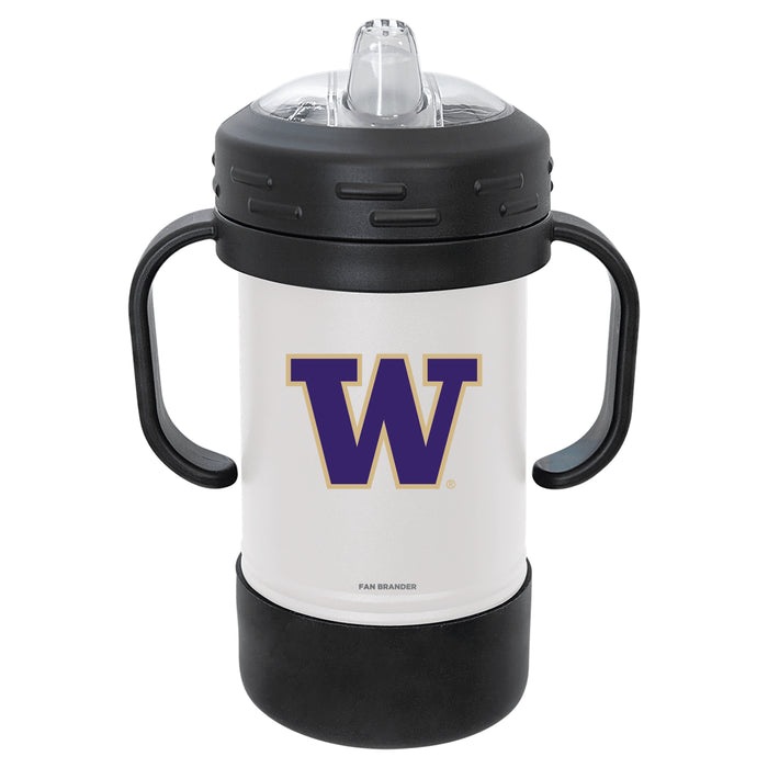 Fan Brander Sippy Cup Tumbler with Washington Huskies Logos