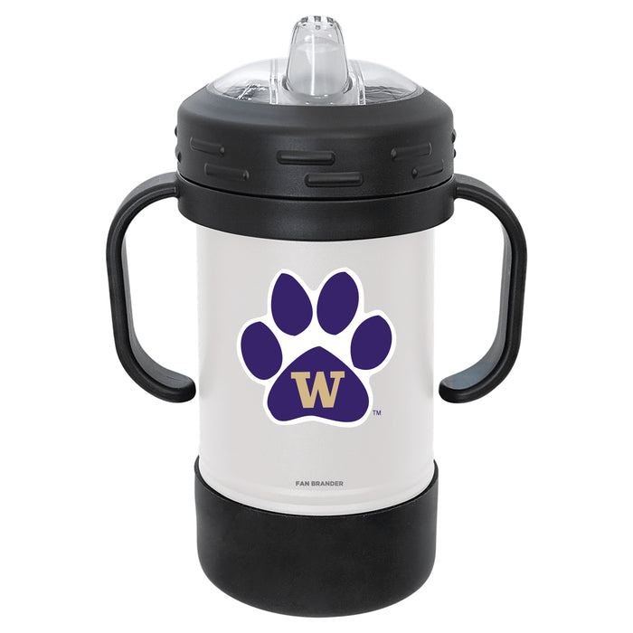 Fan Brander Sippy Cup Tumbler with Washington Huskies Logos