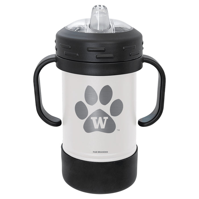 Fan Brander Sippy Cup Tumbler with Washington Huskies Logos