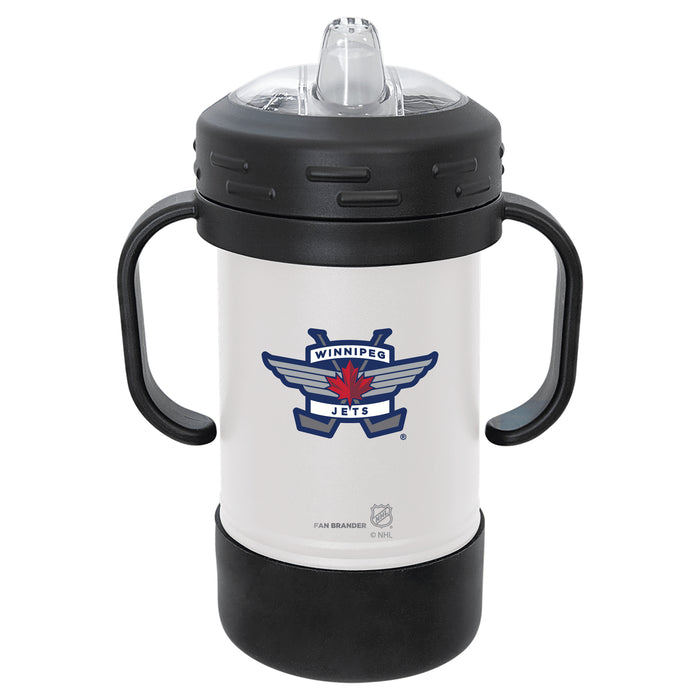 Fan Brander Sippy Cup Tumbler with Winnipeg Jets Logos