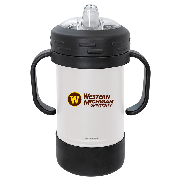 Fan Brander Sippy Cup Tumbler with Western Michigan Broncos Logos