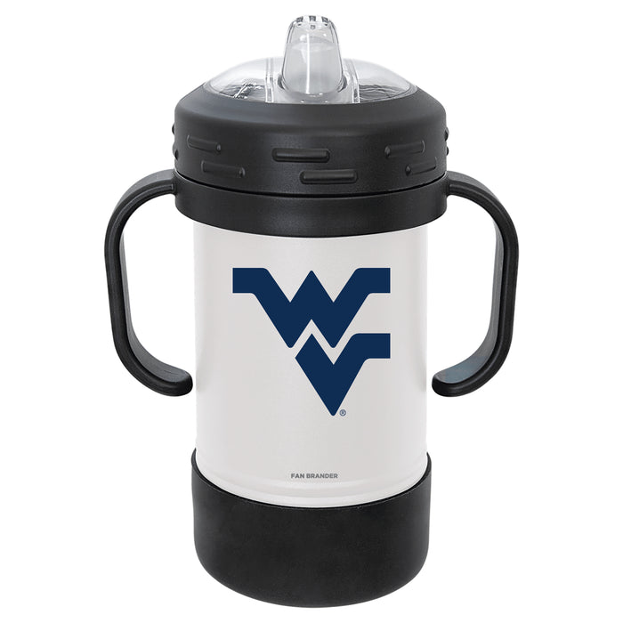 Fan Brander Sippy Cup Tumbler with West Virginia Mountaineers Logos