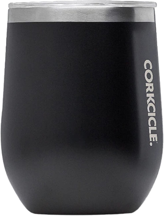 Corkcicle Stemless Wine Glass with Cleveland Guardians Etched Primary Logo
