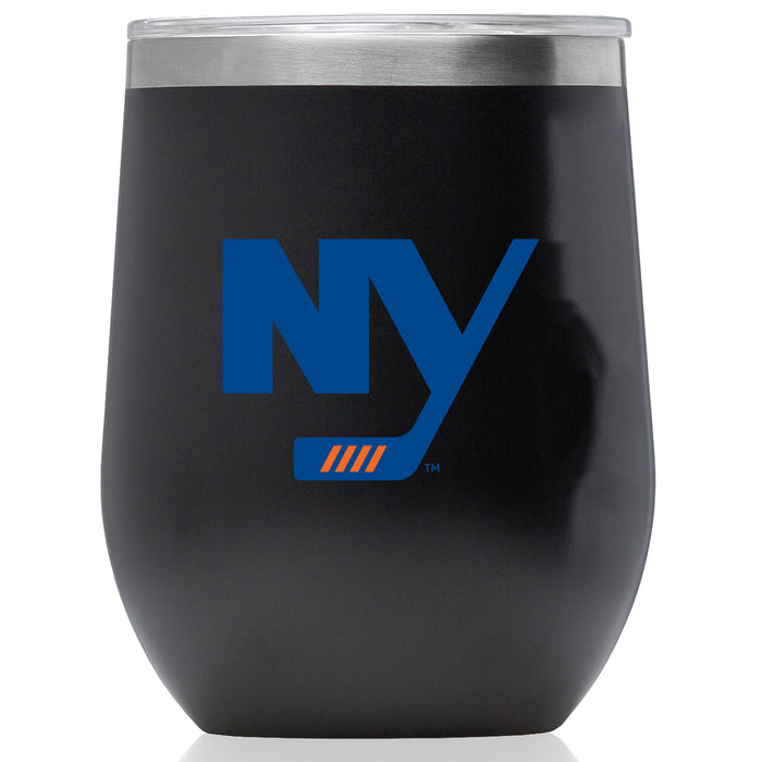 Corkcicle Stemless Wine Glass with New York Islanders Secondary Logo