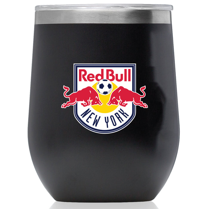 Corkcicle Stemless Wine Glass with New York Red Bulls Primary Logo