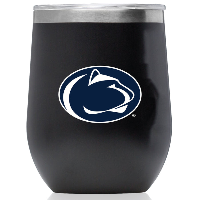 Corkcicle Stemless Wine Glass with Penn State Nittany Lions Primary Logo