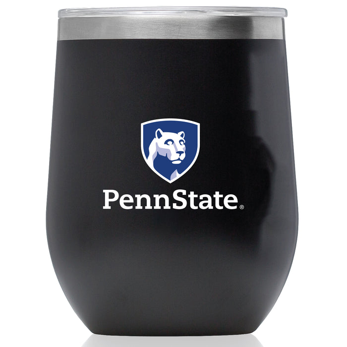 Corkcicle Stemless Wine Glass with Penn State Nittany Lions Shield