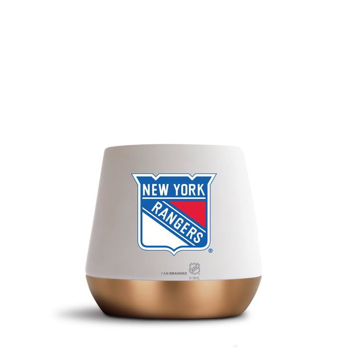 Fellow Joey Double Wall Ceramic Mug New York Rangers Logos