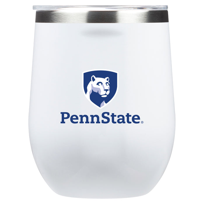 Corkcicle Stemless Wine Glass with Penn State Nittany Lions Shield