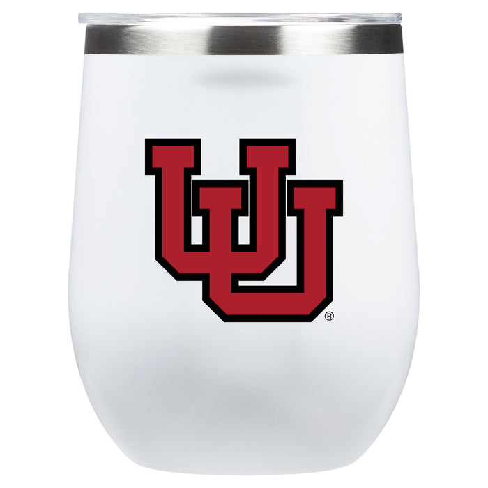 Corkcicle Stemless Wine Glass with Utah Utes UU