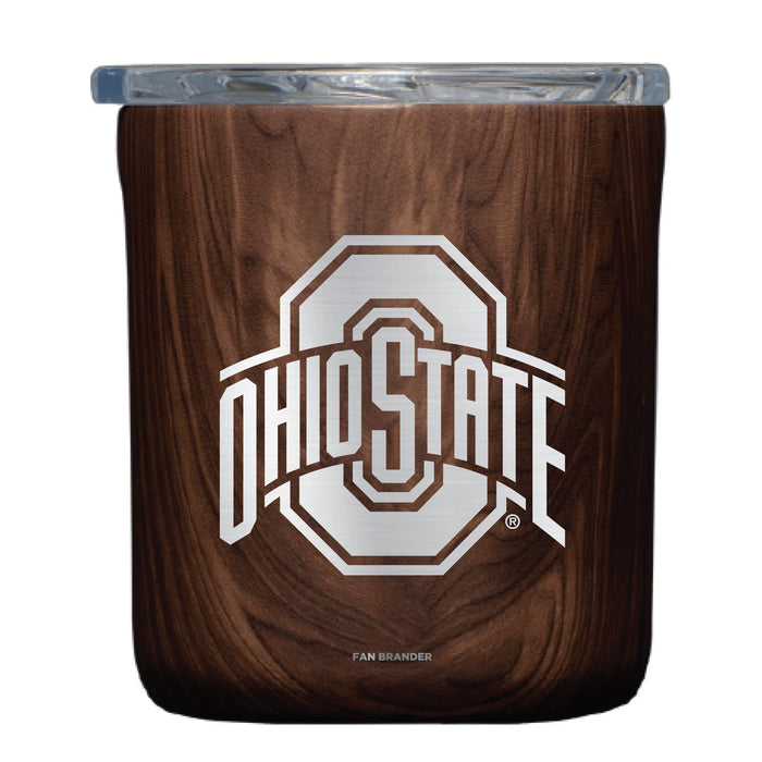 Corkcicle Insulated Buzz Cup Ohio State Buckeyes Etched Primary Logo