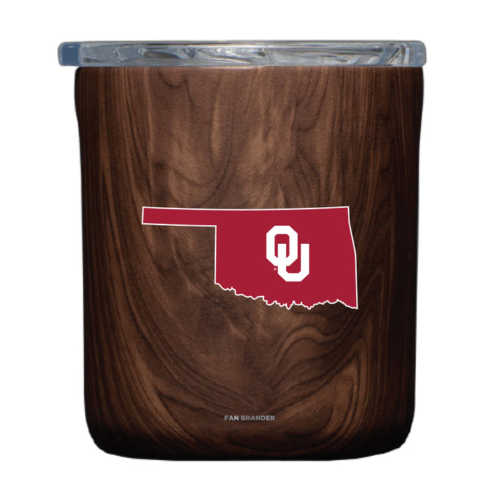 Corkcicle Insulated Buzz Cup Oklahoma Sooners State Design