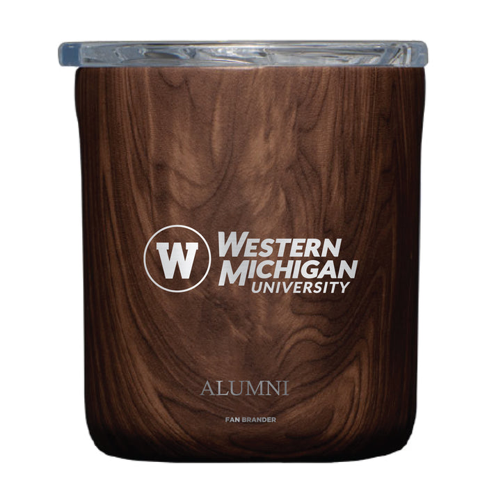 Corkcicle Insulated Buzz Cup Western Michigan Broncos Etched Alumni with Primary Logo